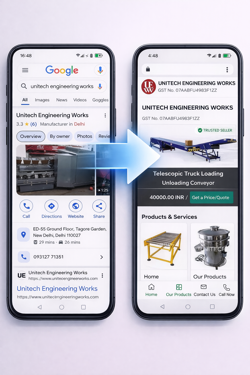 SEO and digital marketing analytics dashboard